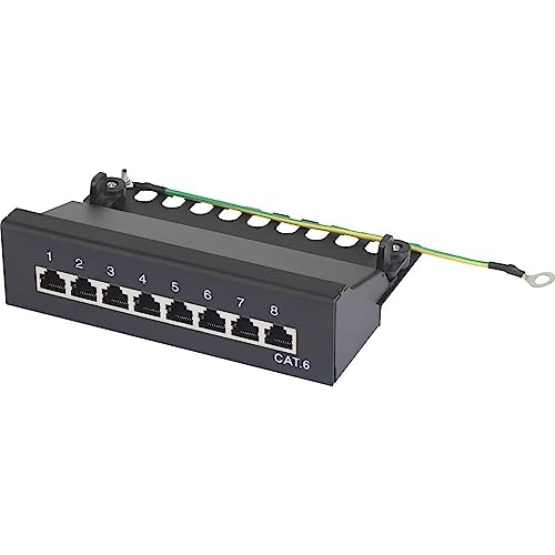 8 Porte Patchbox Di Rete Renkforce Cat 6 1 U