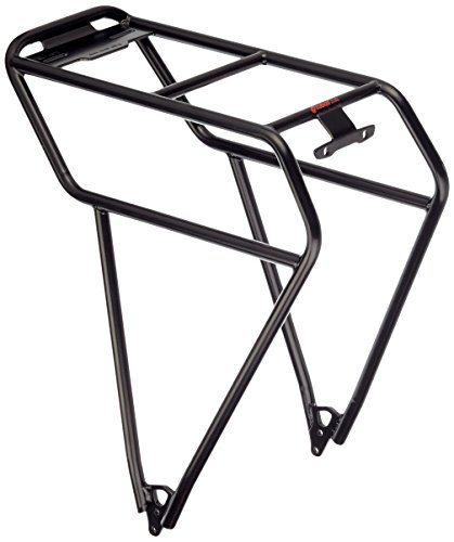 Tubus Gepäckträger-2063012700, Portapacchi. Unisex Adulto, Nero, Taglia Unica