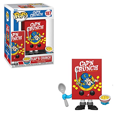 Pop Quaker Cap'N Crunch Cereal Box Vinyl Figure