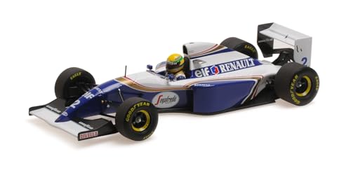 Minichamps 540943832 - Williams Renaul. Fw16 Ayrton Senna San Marino Gp 1994 Dirty Version 30Th Anniversary Collection - Scala 1/18 - Modello Da Colle