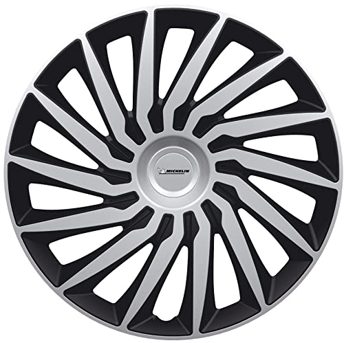 Michelin 4 Copricerchi Nvs Kendo Black Silver, 16 Pollici