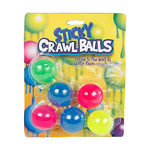 Sticky Balls Glow In The Dark, 6Pcs. 620939