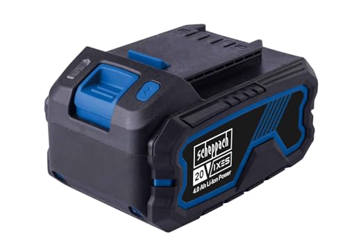 Batteria Agli Ioni Di Litio - Scheppach - 20V / 4Ah - 20V Ixes - Sbp4.0 - Batteria Universale Per Tutti I Dispositivi Scheppach Della Gamma Ixes 20V
