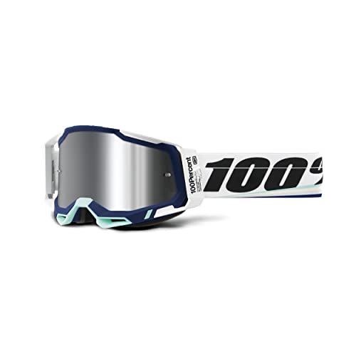 100% Racecraft - 2 Occhiali Arsham - Lente Flash Argento Specchio