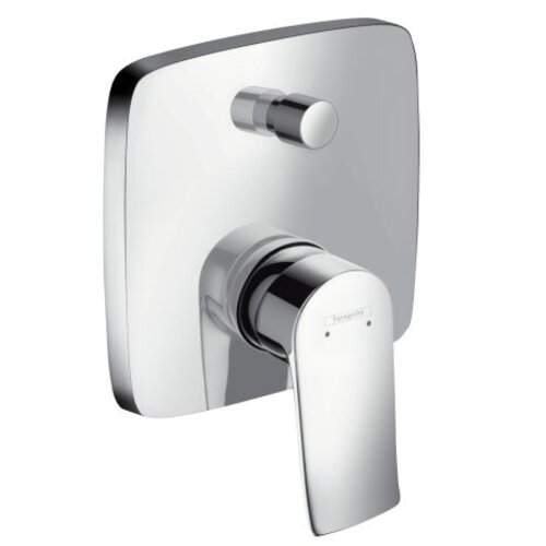 Hansgrohe Metris Einhebel-Wannenmischer Unterputz 31454000 Eckig