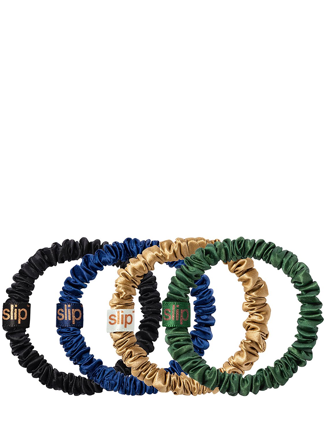 Set Di 4 Scrunchie Skinny In Seta