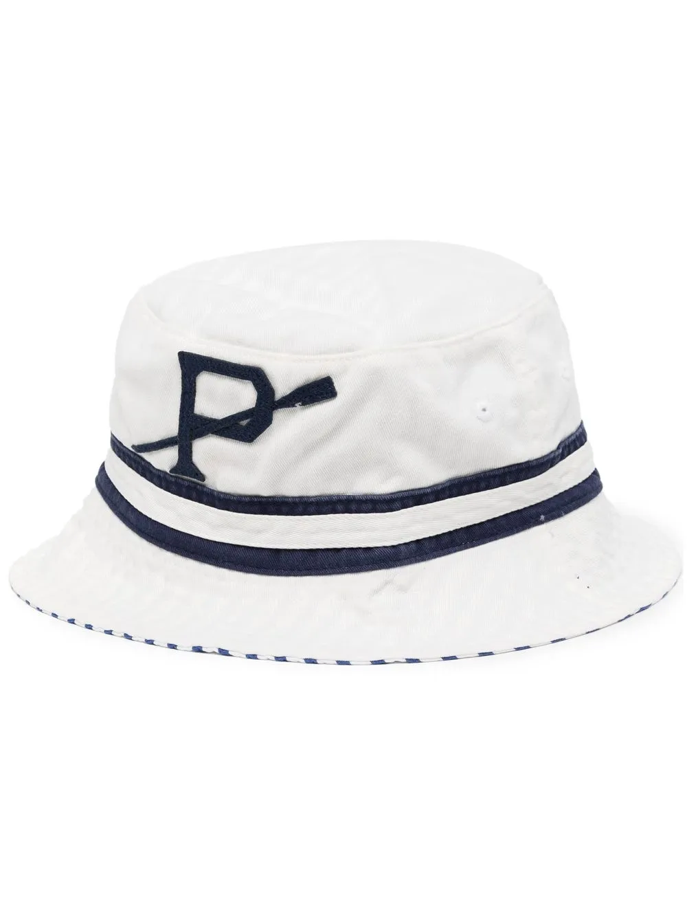 Polo Ralph Lauren Cappello bucket con logo - Bianco