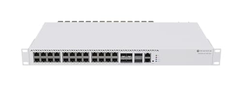 Mikrotik Crs326-4C 20G 2Q Rm Commutateur Réseau Géré Gigabit Ethernet (10/100/1000) Gris
