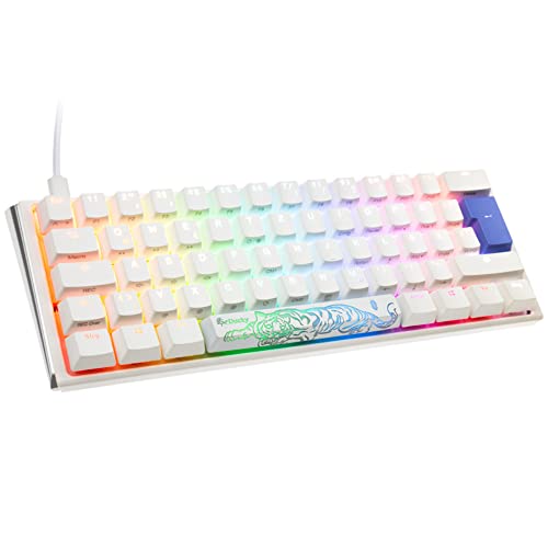 Ducky One 3 Classic Pure White Mini Gaming Tastatur