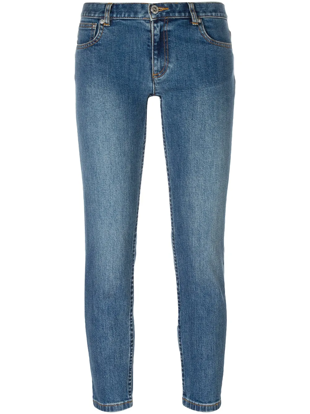 A.P.C. cropped jeans - Blu