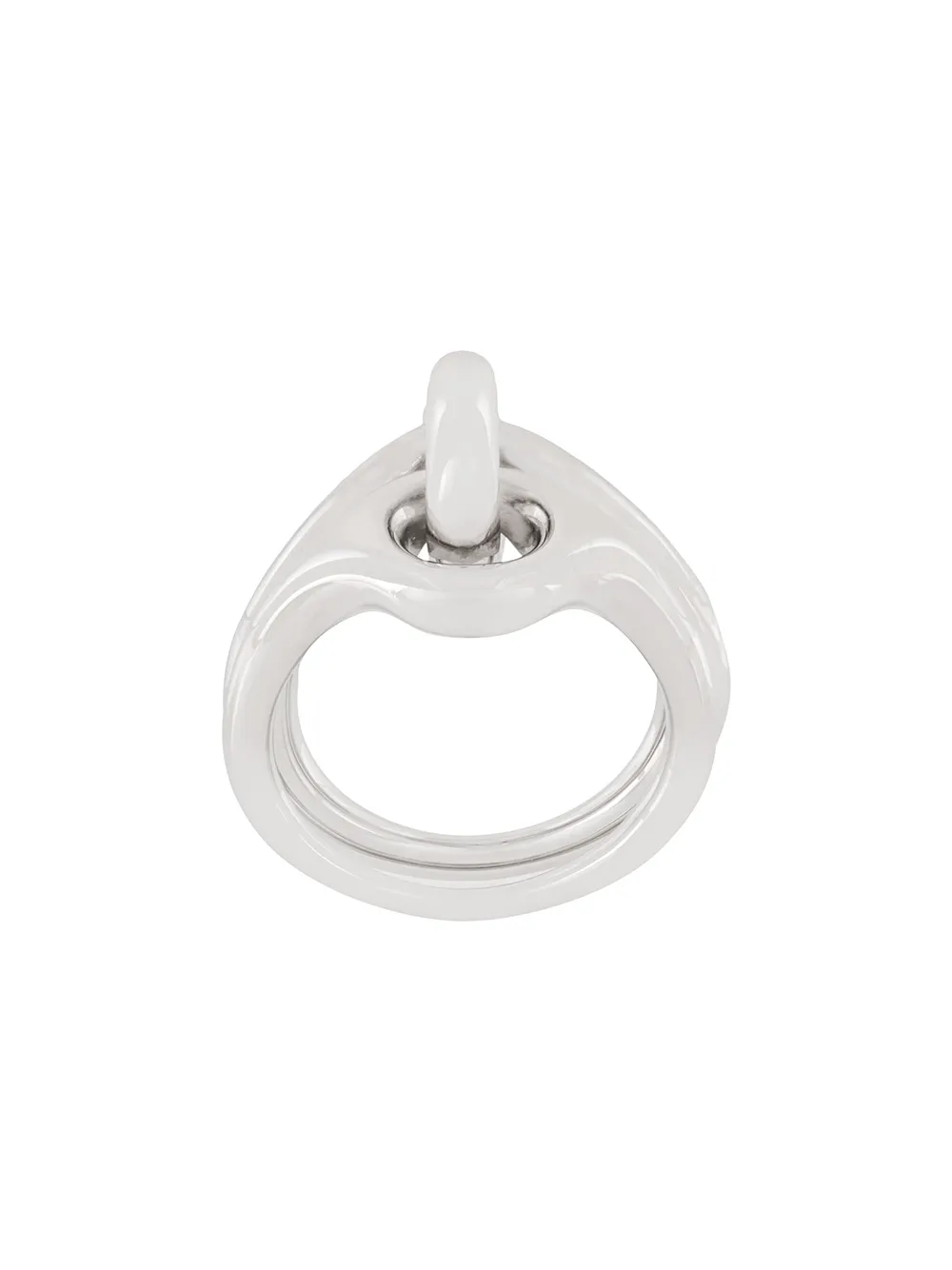 Charlotte Chesnais Anello Eclipse - Effetto metallizzato