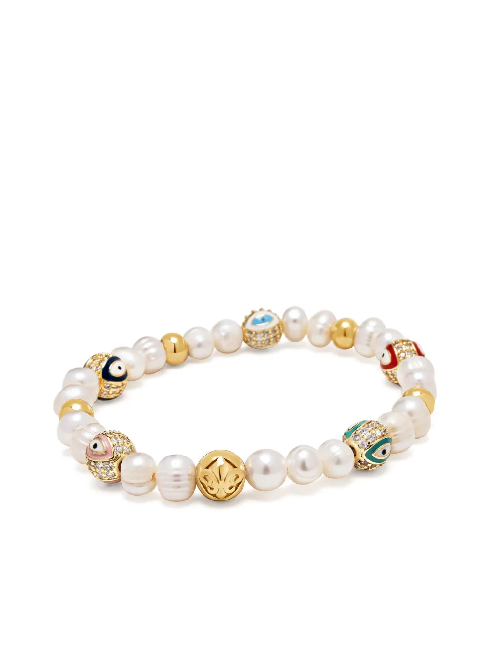 Nialaya Jewelry Evil Eye bracelet - Oro