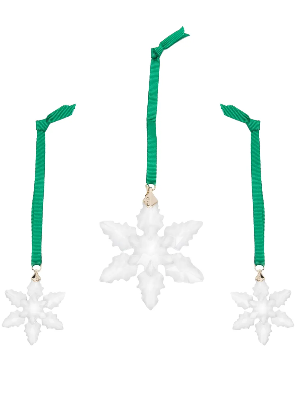 Swarovski 2024 ornament (set of three) - Bianco