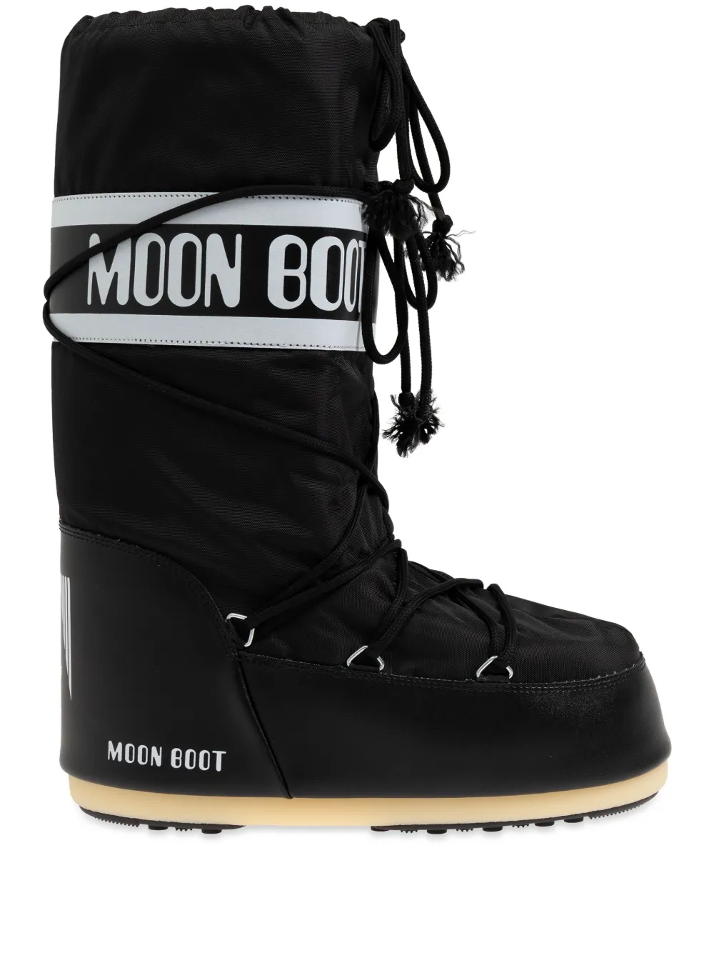 Moon Boot Icon logo-print boots - Nero