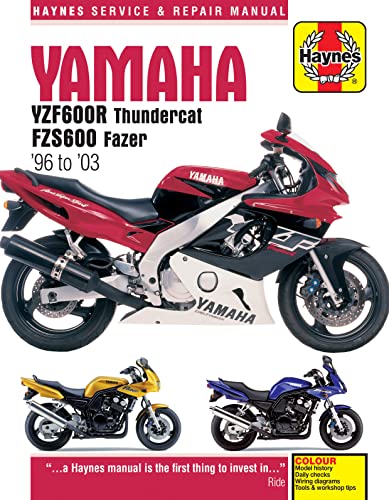 Haynes Yamaha Yzf600R Thundercat & Fzs600 Fazer 96 To 03