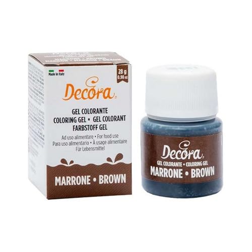Decora - Colorante Alimentare In Gel 28G Decora - Marrone