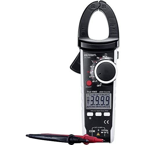 Voltcraft Vc585 Pinza Amperometrica Digitale Cat Iii 600 V Display (Counts): 4000