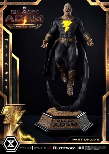 Prime 1 Studio Black Adam - Statuetta Museum Masterline 1/3 Black Adam Champion Edition, 96 Cm
