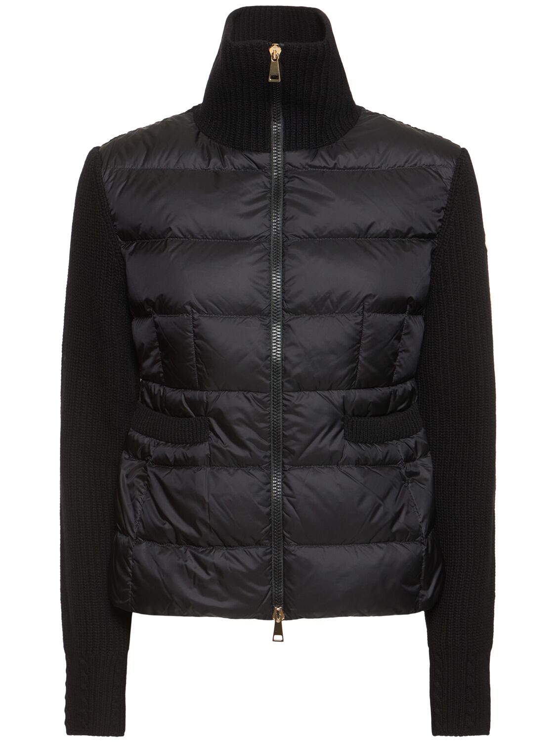 Cardigan Imbottito In Misto Lana Vergine
