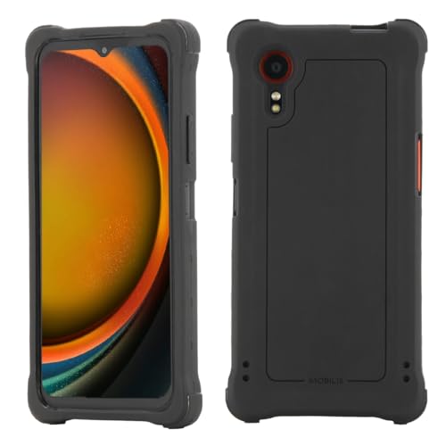 Mobilis Custodia Per Samsung Galaxy Xcover 7 6.6", Custodia Antiurto Per Cellulare, Protezione Anti-Caduta Di Livello Militare, Nero