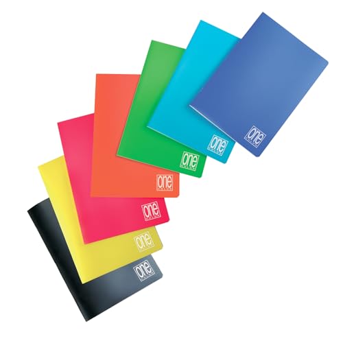 Blasetti - 10 Maxi Quaderni Ppl One Color Con Jolly Page. Carta Da 80Gr, 80 Facciate + Risguardo, Copertina In Polipropilene - Rigatura 0C