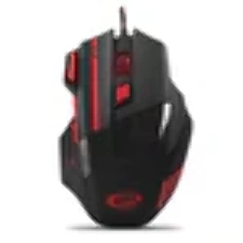 Esperanza It Accesories - Esperanza Egm201R Wired 7D Gaming Optical Mouse Usb Mx201 - Wolf - Red