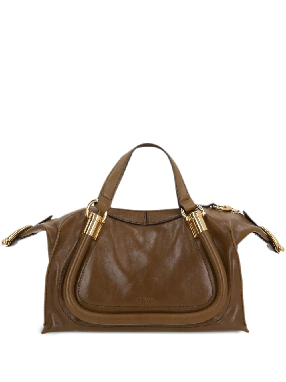 Chloé Paraty shoulder bag - BRONZE BROWN