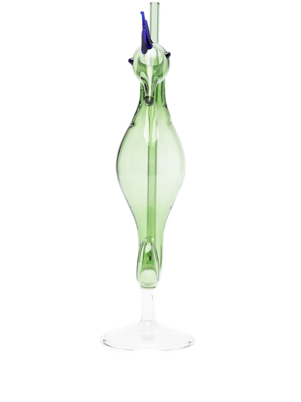 Les-Ottomans Seahorse Cocktail glass - Green