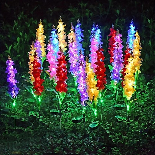 Luci Solari Da Giardino Luci Solari Da Giardino Luci Viola Ad Energia Solare Pali Per Fiori Luci Solari Impermeabili Per Fiori Per Giardino Corridoio 