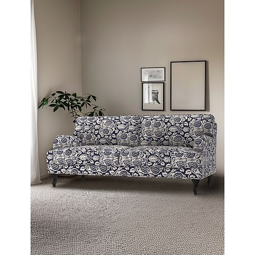Stocksund Copridivano Floreale 100% Cotone Trapuntato Fodere Ikea Serie