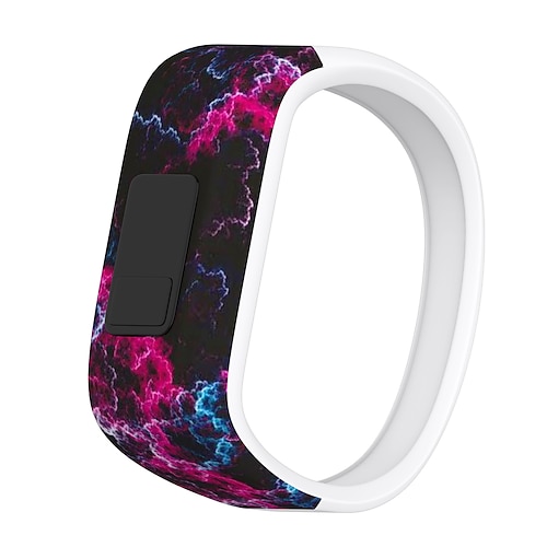 Cinturino per orologio per Garmin Vivofit 3 Garmin vívofit jr Garmin Vivofit JR2 Silicone Sostituzione Cinghia Traspirante Cinturino sportivo Polsino