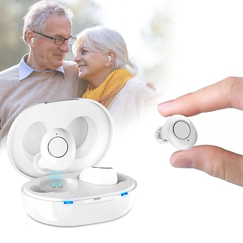 apparecchio acustico ricaricabile invisibile apparecchio acustico mini digitale tono regolabile per amplificatore del suono apparecchio acustico per a
