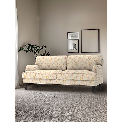 Stocksund Copridivano Floreale 100% Cotone Trapuntato Fodere Ikea Serie