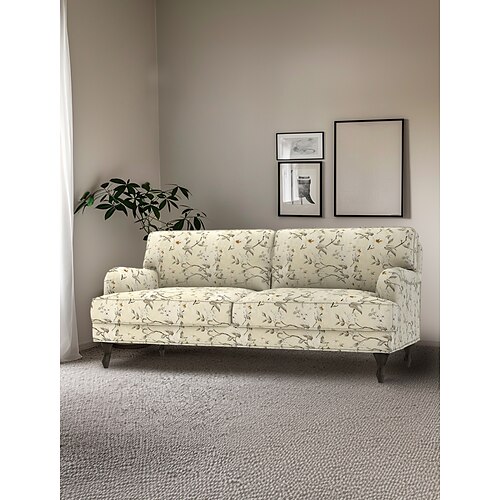 Stocksund Copridivano Floreale 100% Cotone Trapuntato Fodere Ikea Serie