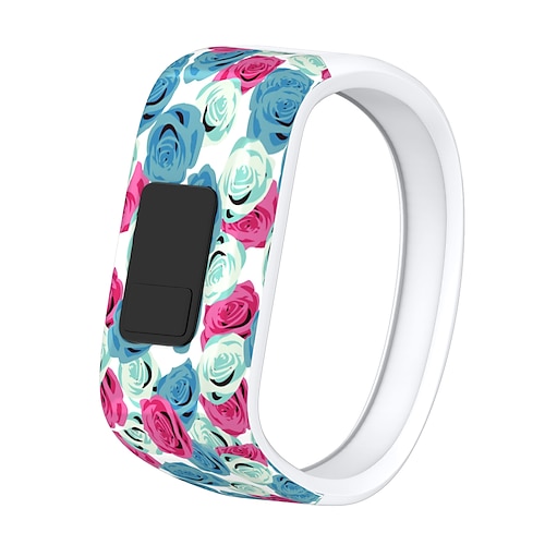 Cinturino per orologio per Garmin Vivofit 3 Garmin vívofit jr Garmin Vivofit JR2 Silicone Sostituzione Cinghia Traspirante Cinturino sportivo Polsino