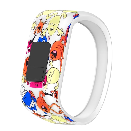 Cinturino per orologio per Garmin Vivofit 3 Garmin vívofit jr Garmin Vivofit JR2 Silicone Sostituzione Cinghia Traspirante Cinturino sportivo Polsino