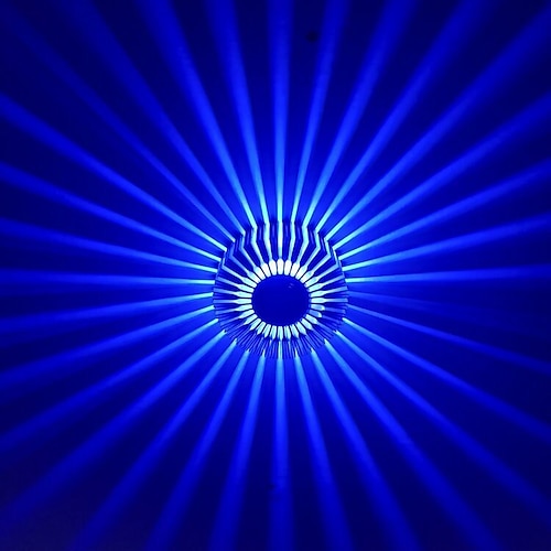lightinthebox lampada da parete con fiore solare, lampada da parete con fiore solare, telecomando in alluminio resistente al calore e all'umidità pare