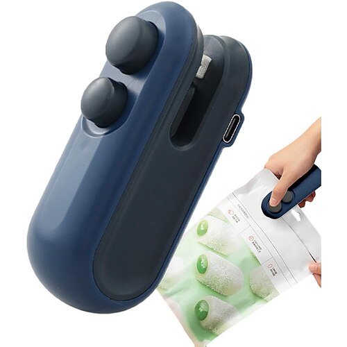 sigillatore per pacchetti aprisacco sigillante per sacchetti di stoccaggio portatile strumento di sigillatura a doppia funzione