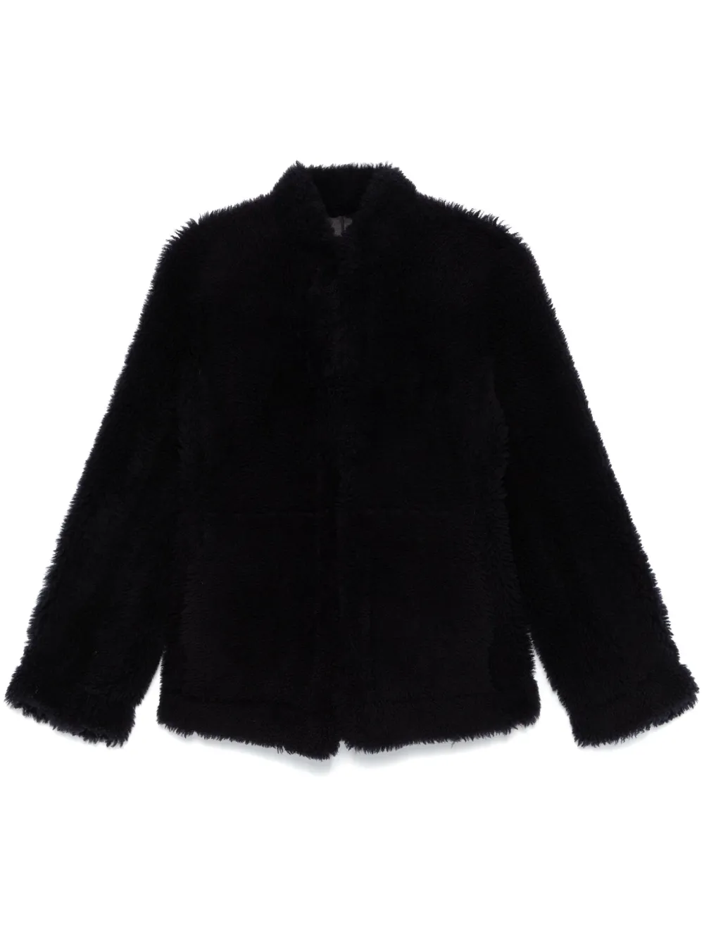 TOTEME Cinched shearling jacket - Blu