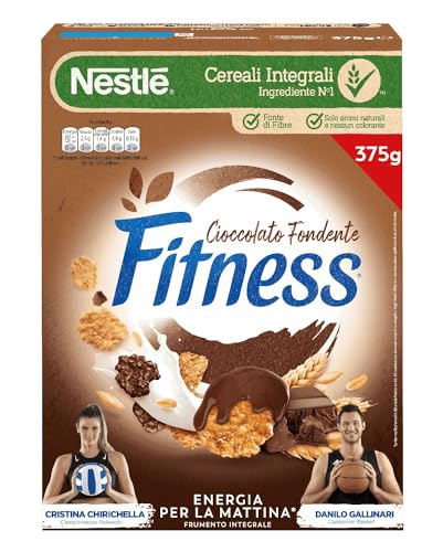 Fitness Cioccolato Fondente Cereali Integrali Con Fiocchi Al Cioccolato 375 G