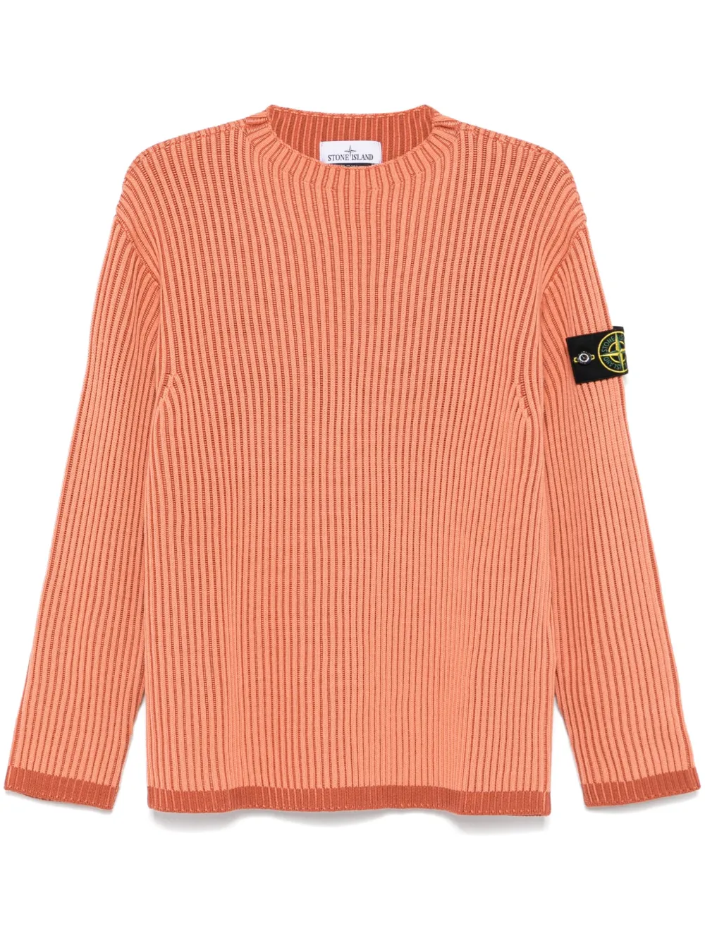 Stone Island Compass-badge sweater - Arancione
