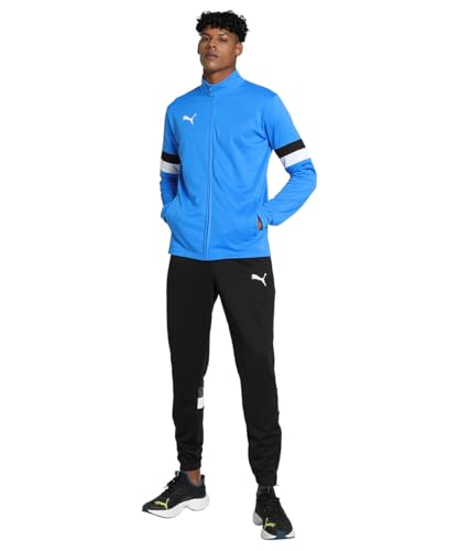 Puma Teamrise Tuta Da Pista, Ignite Blue Nero, Xl Uomo