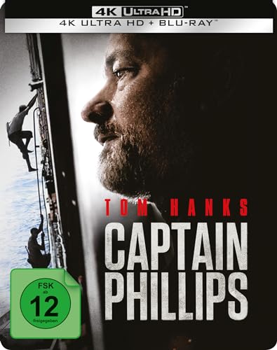 Captain Phillips Limitiertes Steelbook (4K Ultra Hd) (+ Blu-Ray)