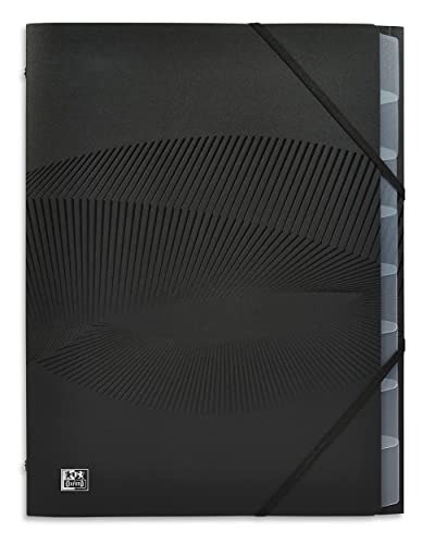 Oxford Osmose - Ordinatore Standard A4, 8 Posizioni, Copertina In Polipro, Colori Assortiti