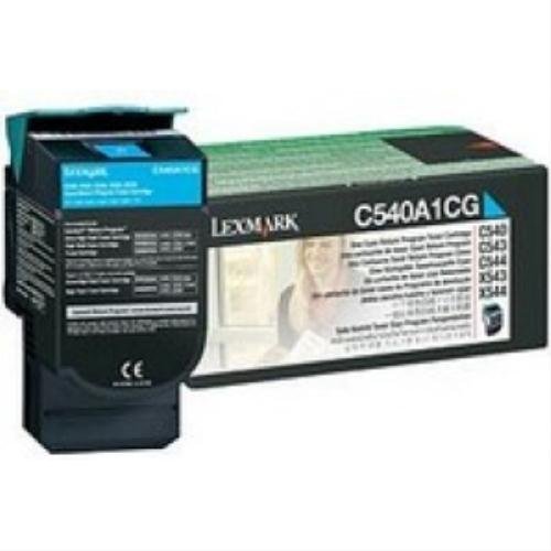 Lexmark Originale Toner Laser Cian 1.000 Paginas Retornabile C/540/543/544 X/543/544