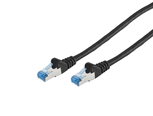 S-Conn 75711 – 0.25 Cavo Patch Nero 1 M