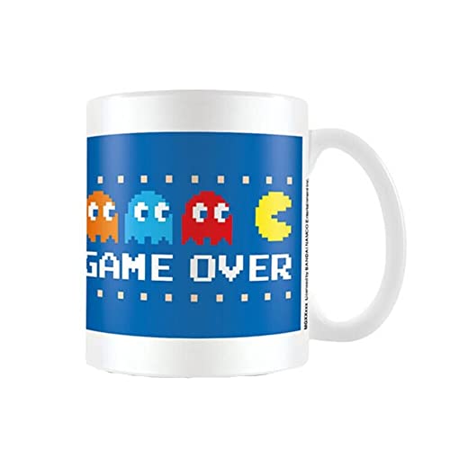 Pyramid International Tazza Da Caffè Pac-Man (Game Over) Taza De Café, 5.3 Cubic_Centimeters, Acrylic, Cranberry