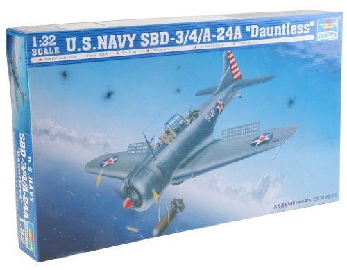 Trumpeter 02242 - Bombardiere Douglas Impavido Sbd-3/A-24A, Marina Americana