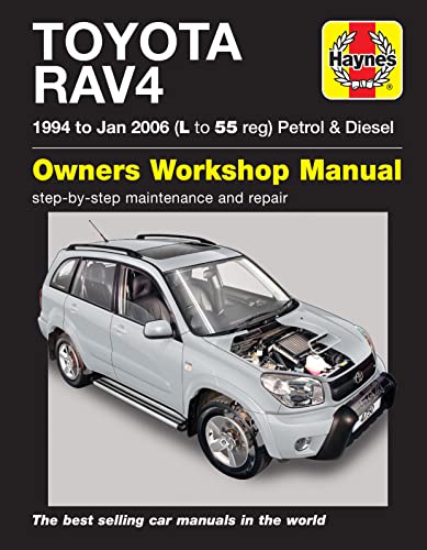 Toyota Rav4 Petrol & Diesel (94 - Jan 06) Haynes Repair Manual: 94-06