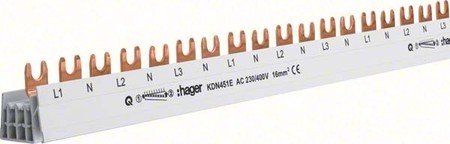 Hager Quickbusbar Kamrail